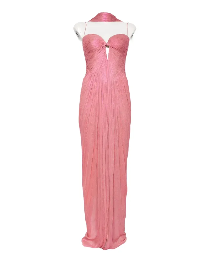 Maria Lucia Hohan Tonia sweetheart split maxi dress - Rosa Rosa