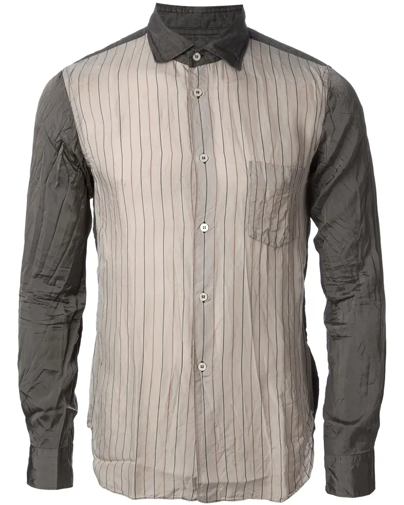 Comme des Garçons pinstripe shirt - Grau Grau