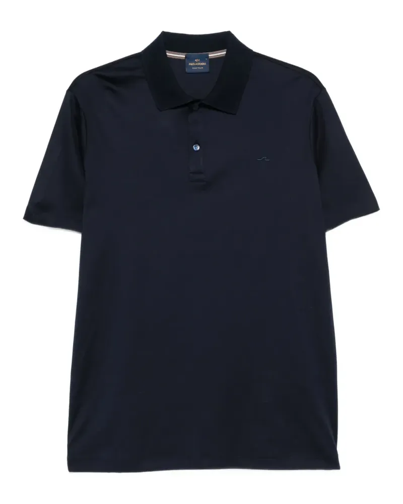 Paul & Shark Poloshirt mit kurzen Ärmeln - Blau Blau