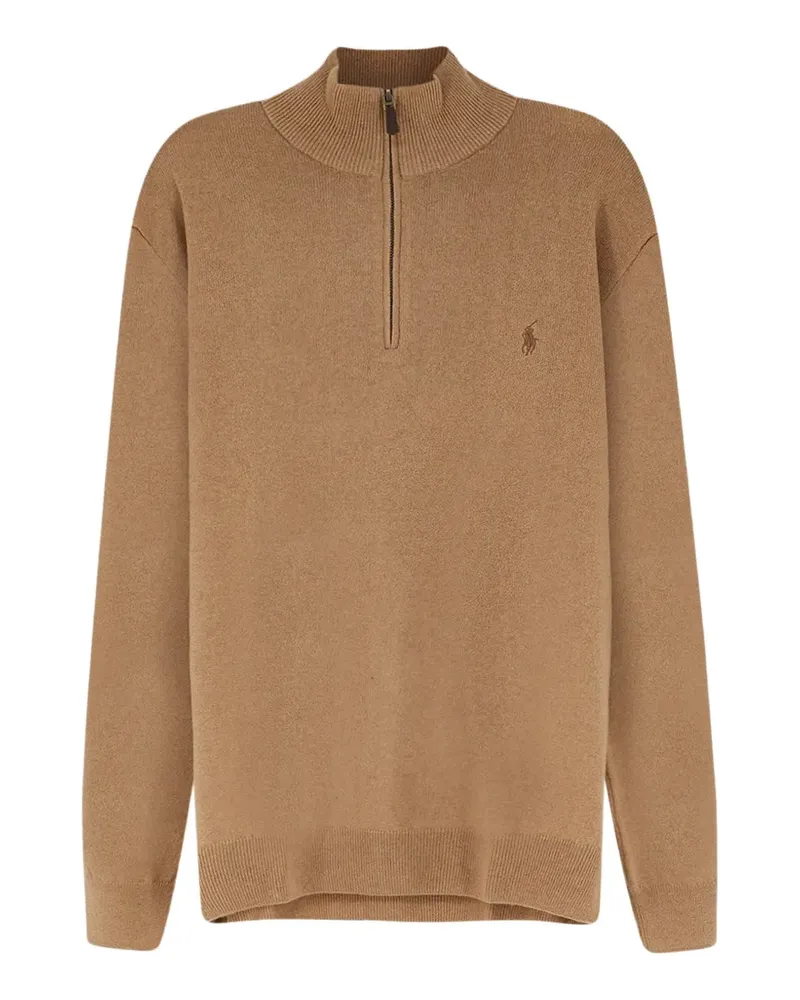 Ralph Lauren Pullover mit Logo-Stickerei - Nude Nude