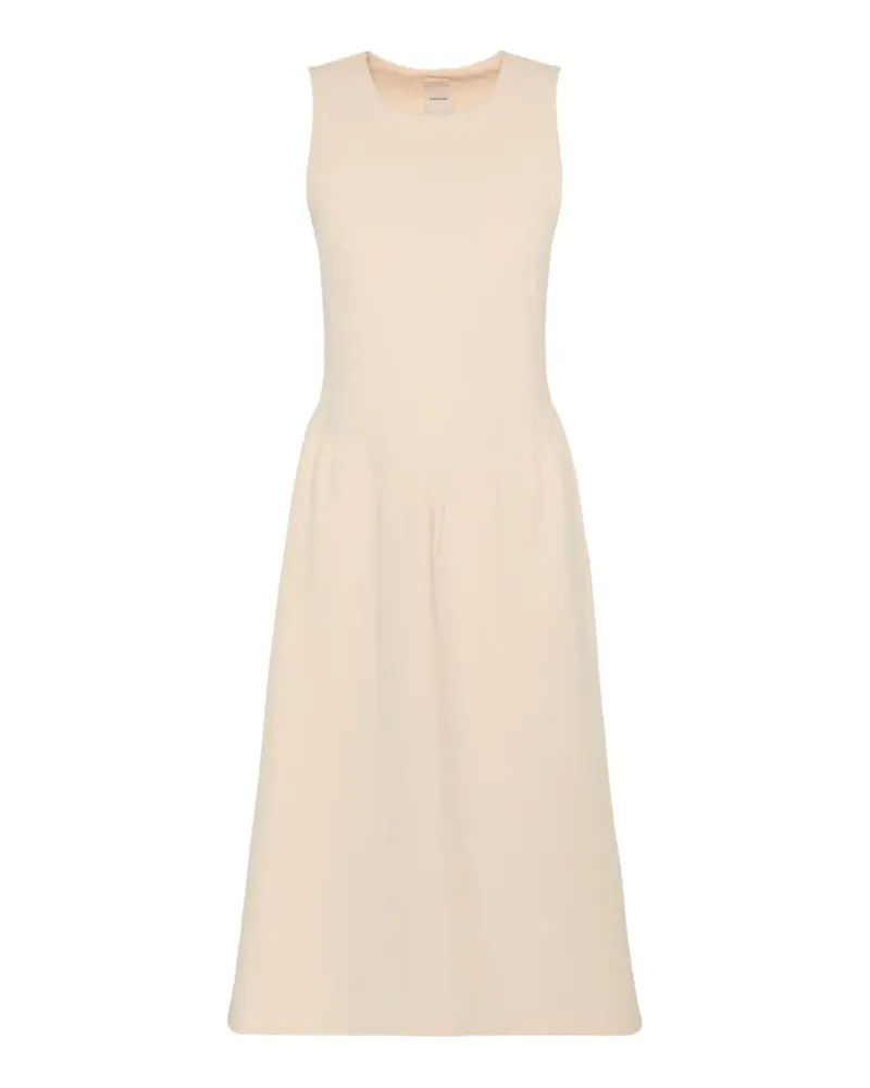 Calvin Klein sleeveless midi dress - Nude Nude