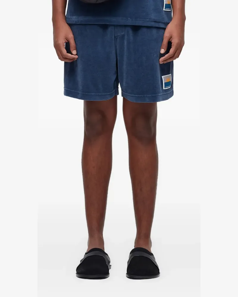 Osklen Shorts mit Kordelzug - Blau Blau