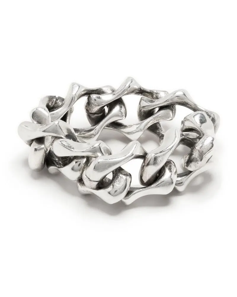 Emanuele Bicocchi Ring im Kettendesign - Silber Silber