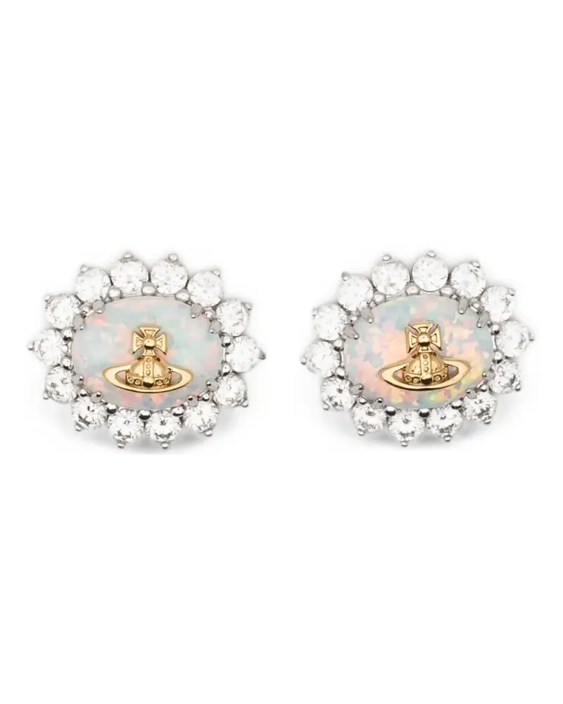 Vivienne Westwood Annia stud earrings - Silber Silber