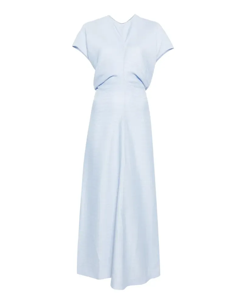 Totême slouch-waist maxi dress - Blau Blau
