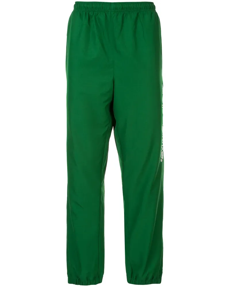 Supreme Being Jogginghose mit Spellout-Stickerei - Grün Grün