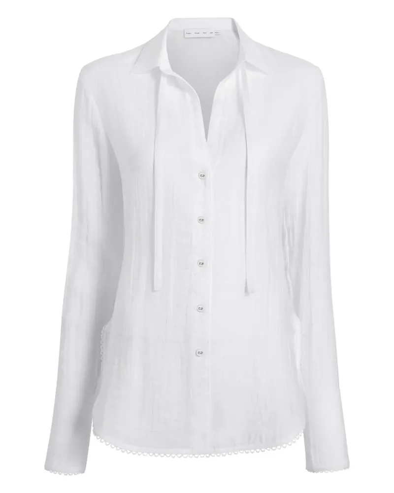 Proenza Schouler Camis Hemd - Weiß Weiß