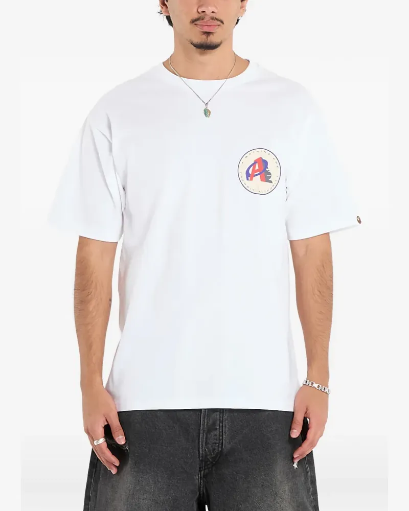 BAPE Ape Transit Authority T-Shirt - Weiß Weiß