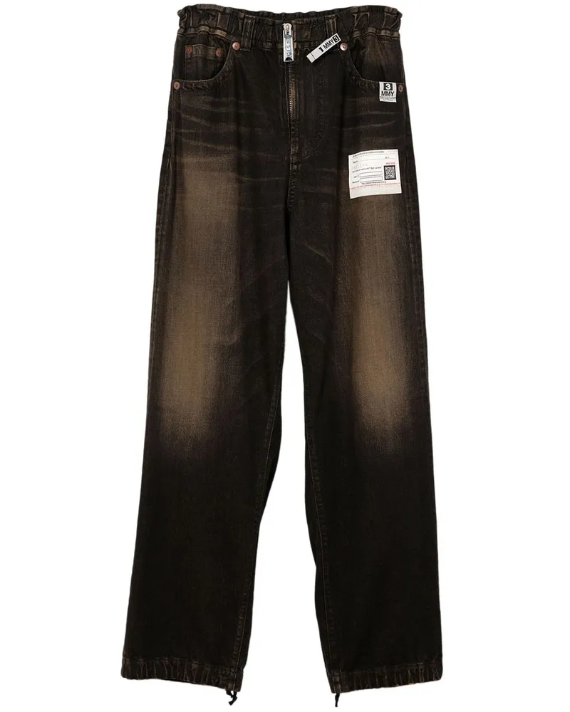 MIHARAYASUHIRO Amateur Sewn Jeans - Schwarz Schwarz