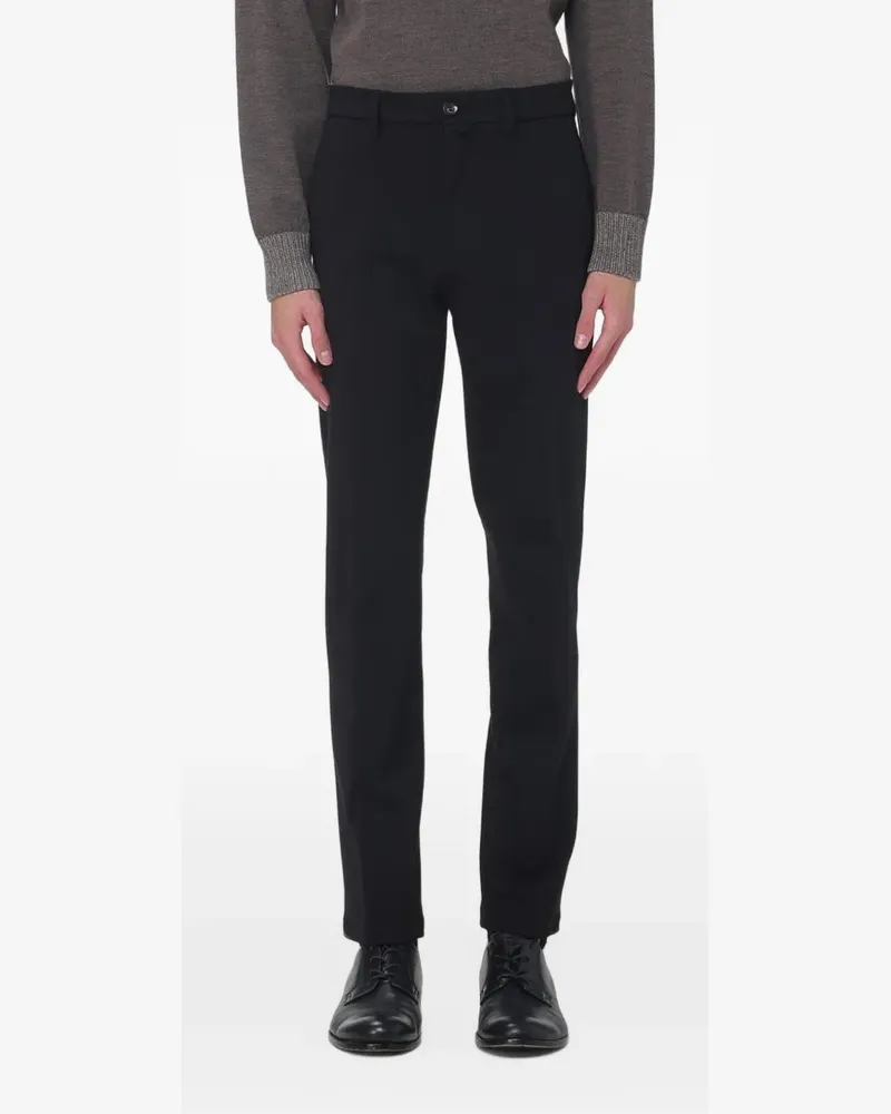 Siviglia slim-cut tailored trousers - Schwarz Schwarz