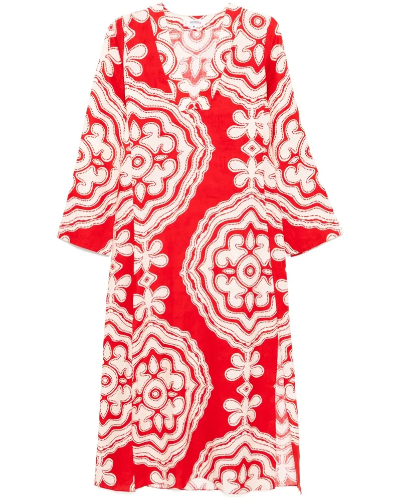 lemlem Theodora Kleid - Rot Rot