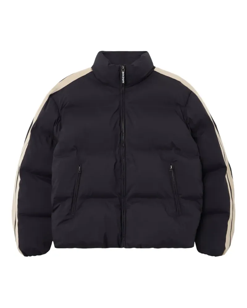 Palm Angels Jacke mit Logo - Schwarz Schwarz