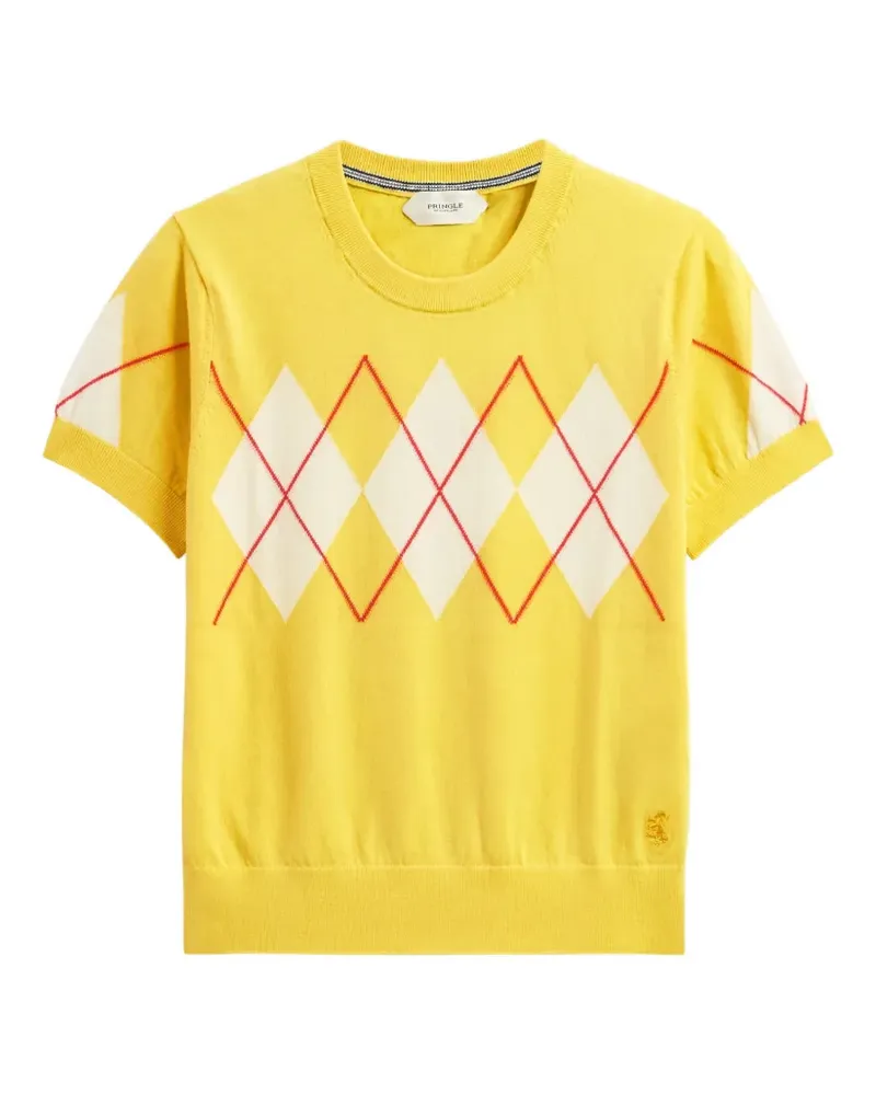 Pringle of Scotland diamond-pattern sweater - Gelb Gelb
