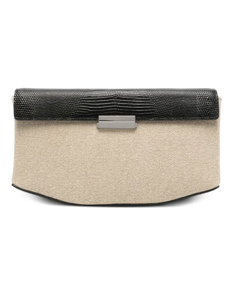 Totême Clip Clutch - Nude Nude