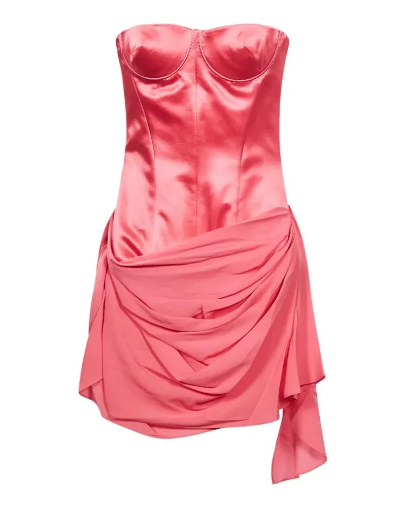 Alex Perry Drapiertes Minikleid im Corsage-Style - Rosa Rosa