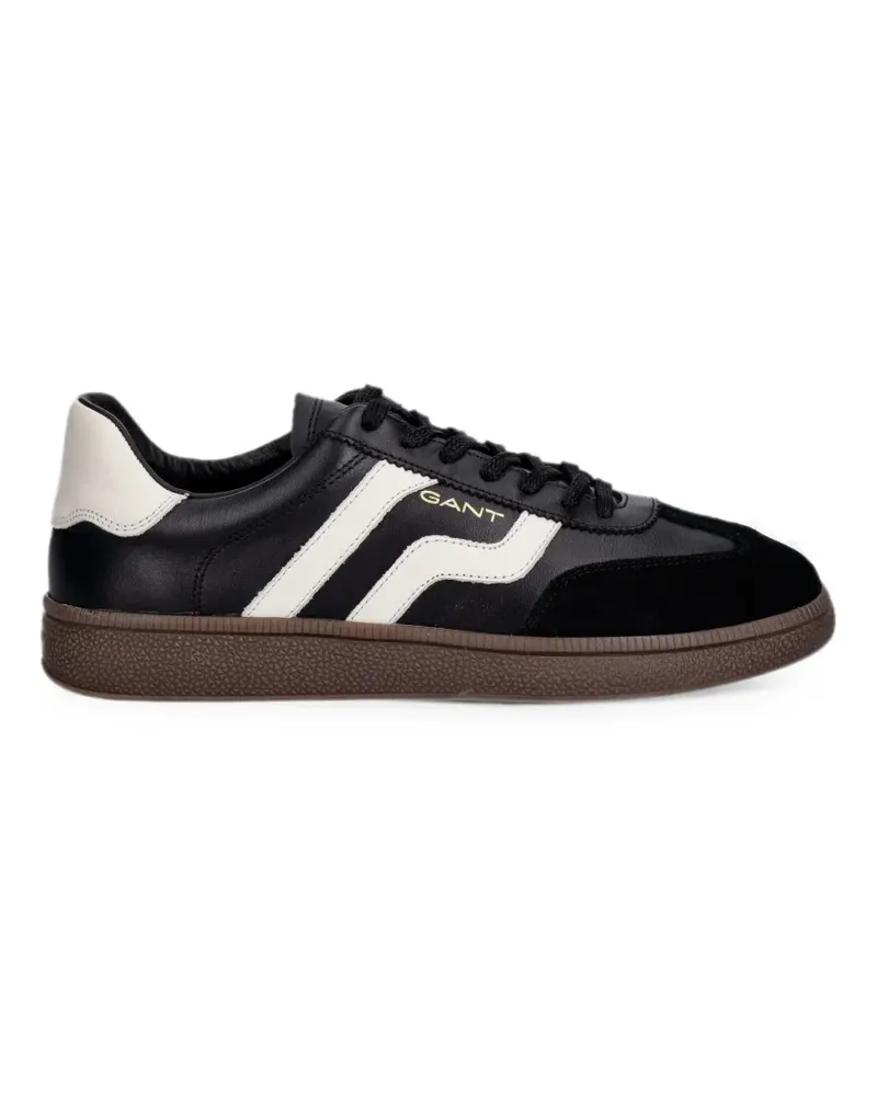 Gant Cuzmo logo-print panelled sneakers - Schwarz Schwarz
