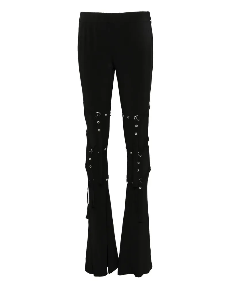 Charles Jeffrey Loverboy Hose mit Schnallen - Schwarz Schwarz