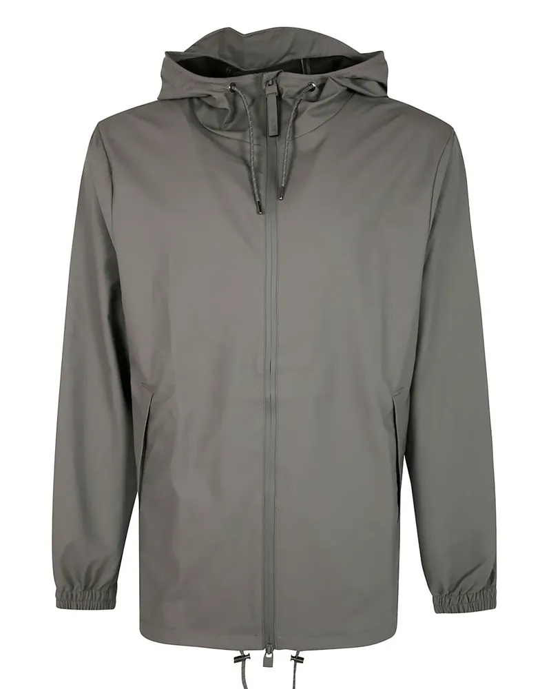 RAINS Storm Breaker Jacke - Grau Grau
