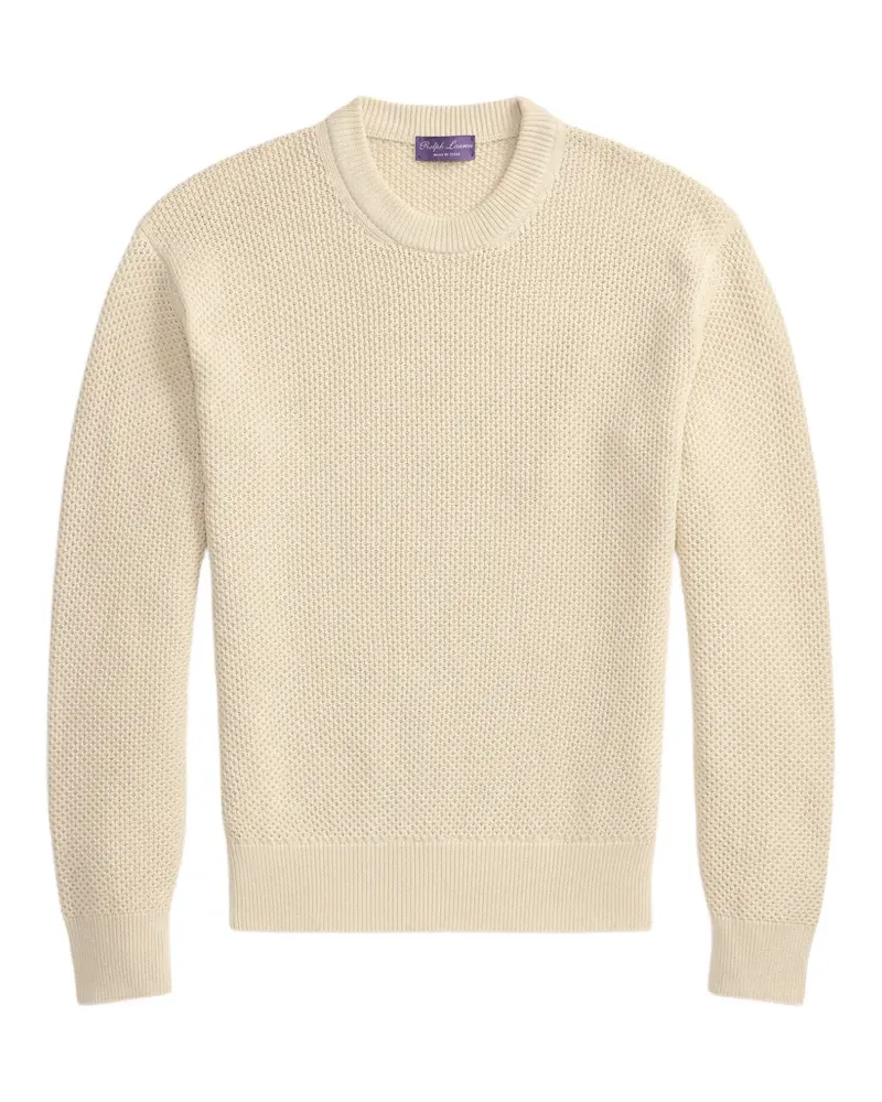 Ralph Lauren Pullover mit Wabenstich - Nude Nude