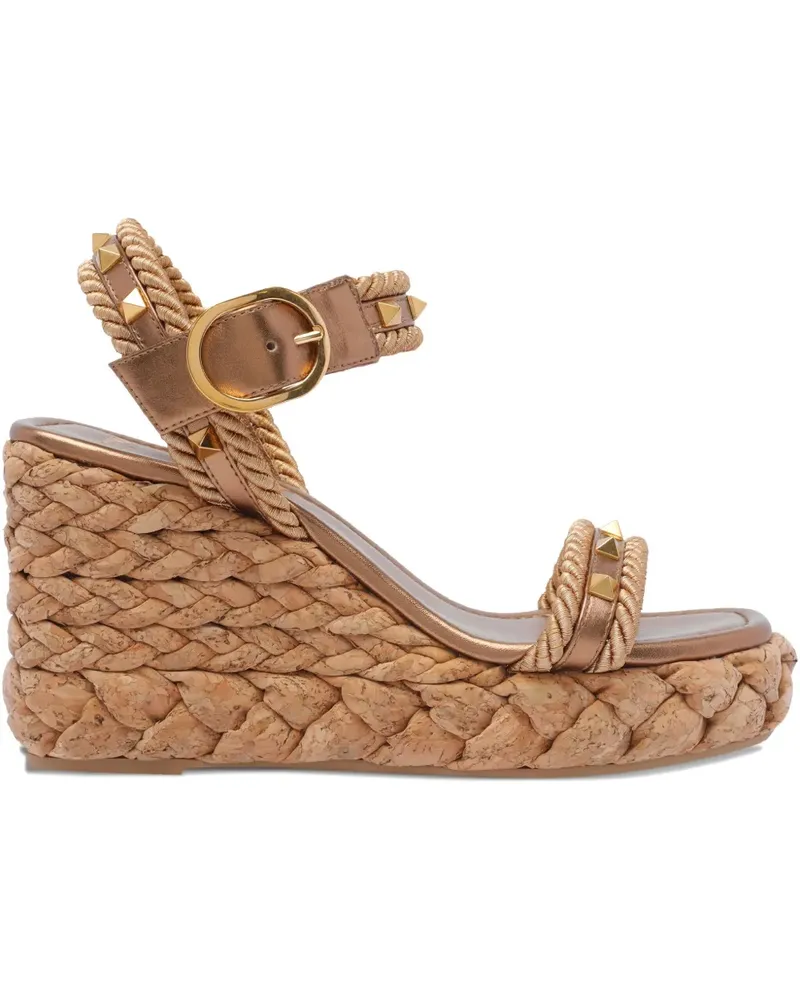 Valentino Garavani Sandalen aus Leder 100mm - QMB Qmb