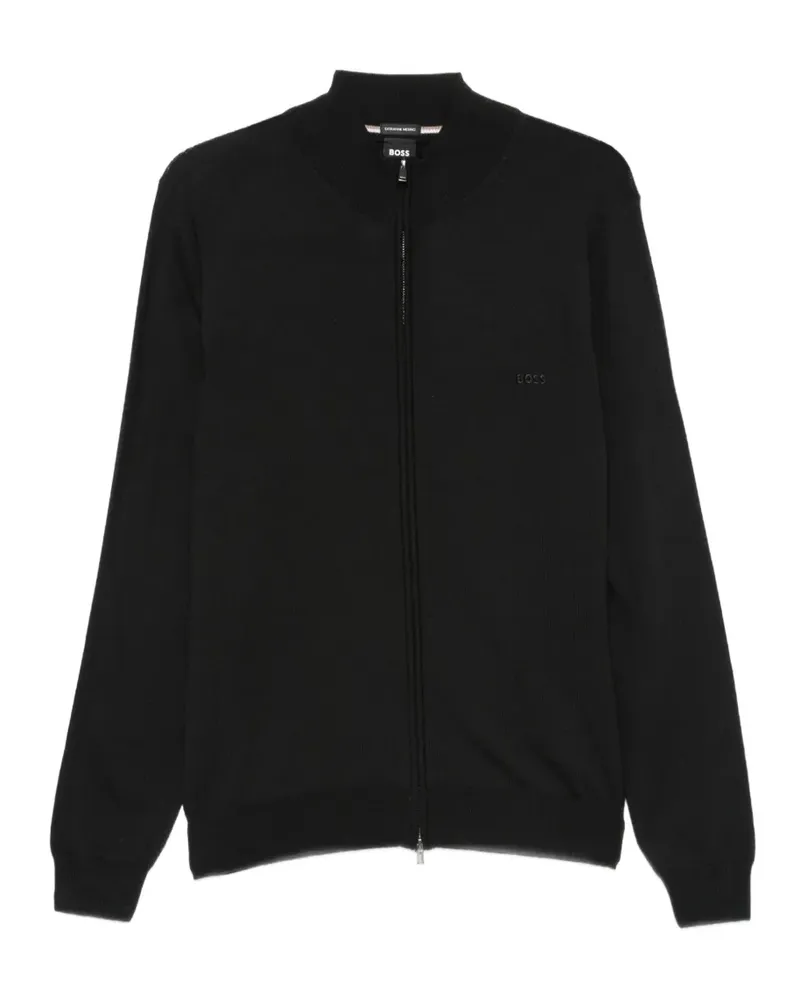 HUGO BOSS Balonso Cardigan - Schwarz Schwarz