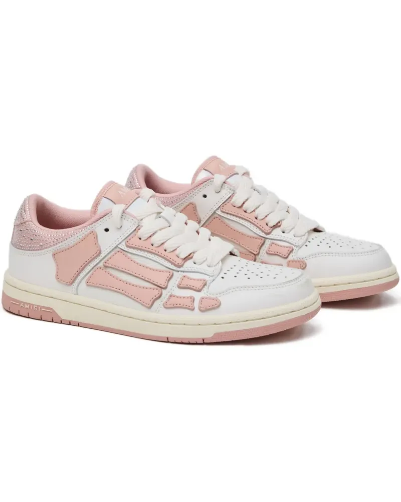 Amiri Sneakers mit Skelett-Detail - Weiß Weiß