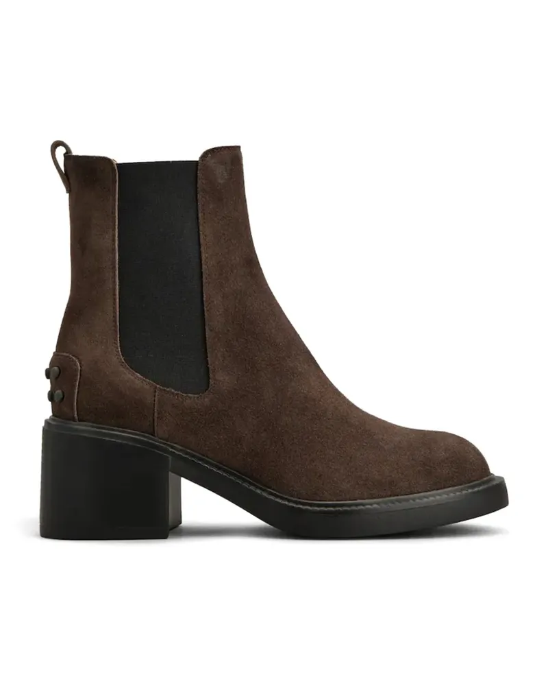 TOD'S Stiefel aus Wildleder - Braun Braun