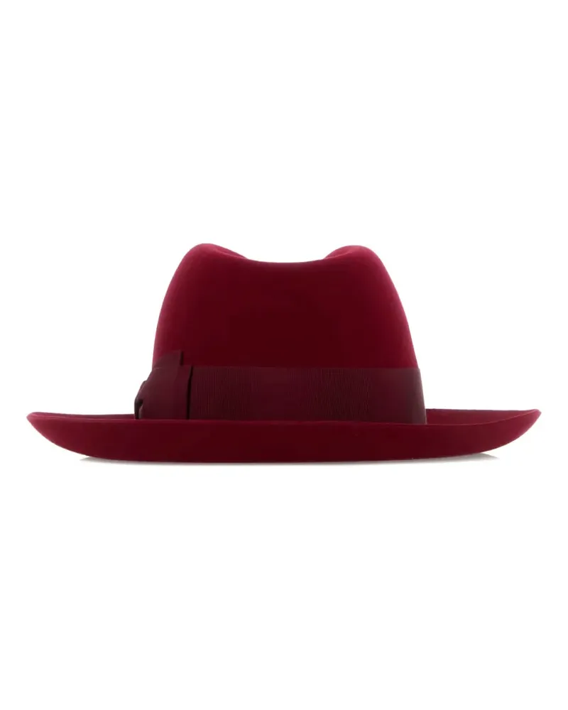 Borsalino Alexander fedora hat - Rot Rot