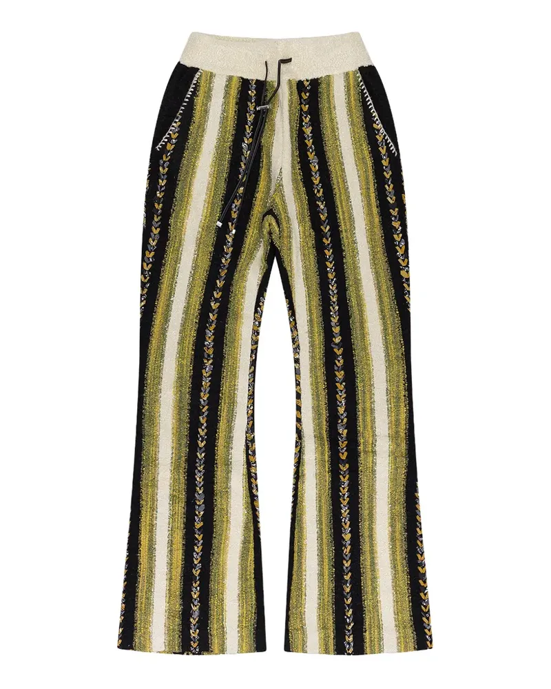 Amiri striped track pants - Gelb Gelb