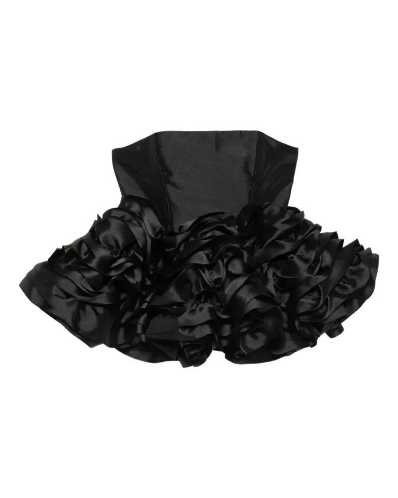 Marques ' Almeida strapless top - Schwarz Schwarz