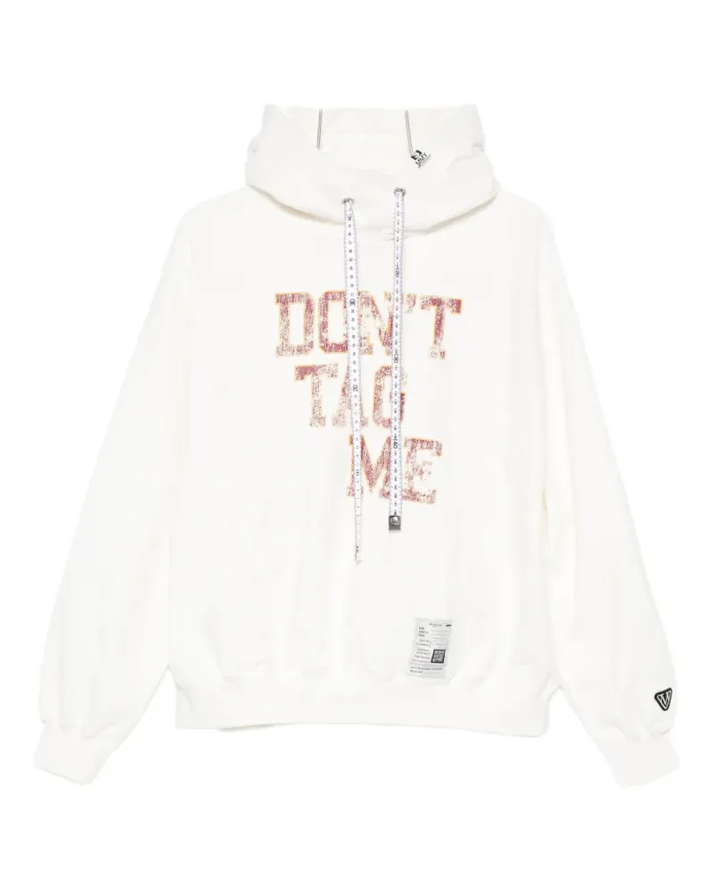 MIHARAYASUHIRO long-sleeves hoodie - Weiß Weiß