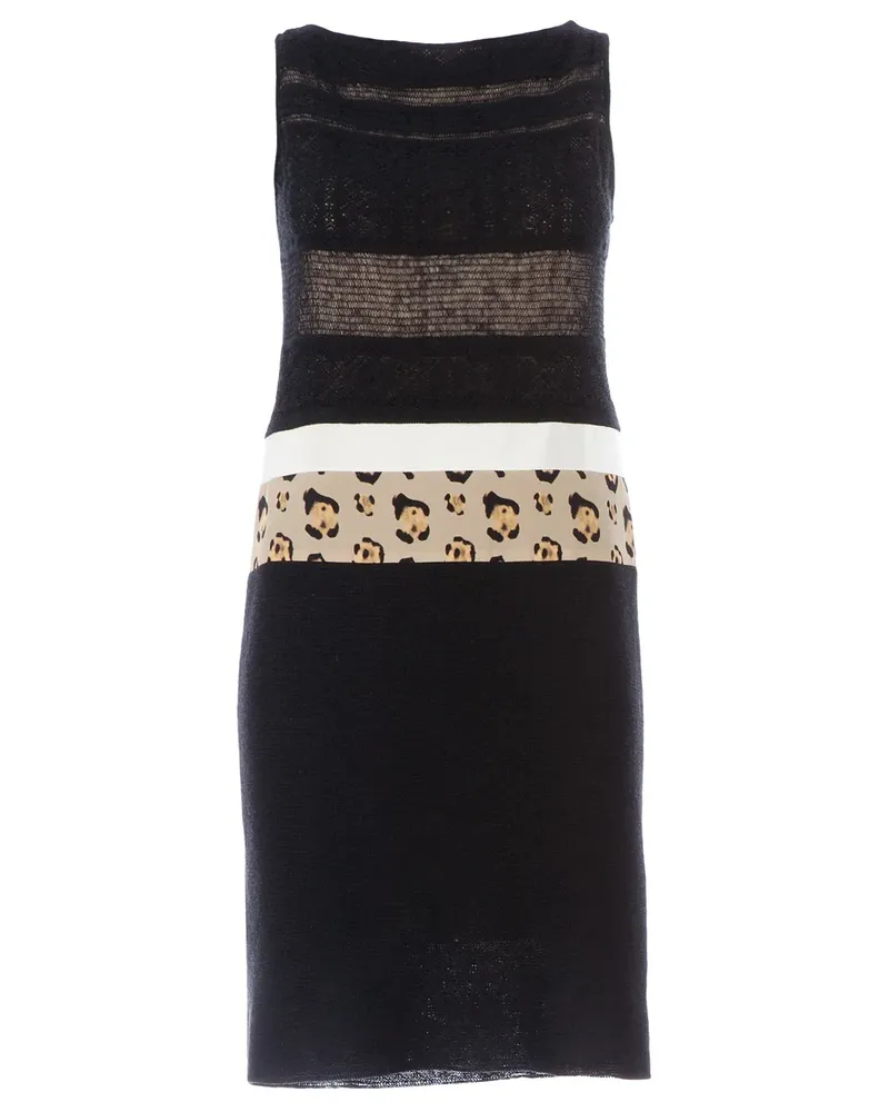 Giambattista Valli paneled dress - Schwarz Schwarz