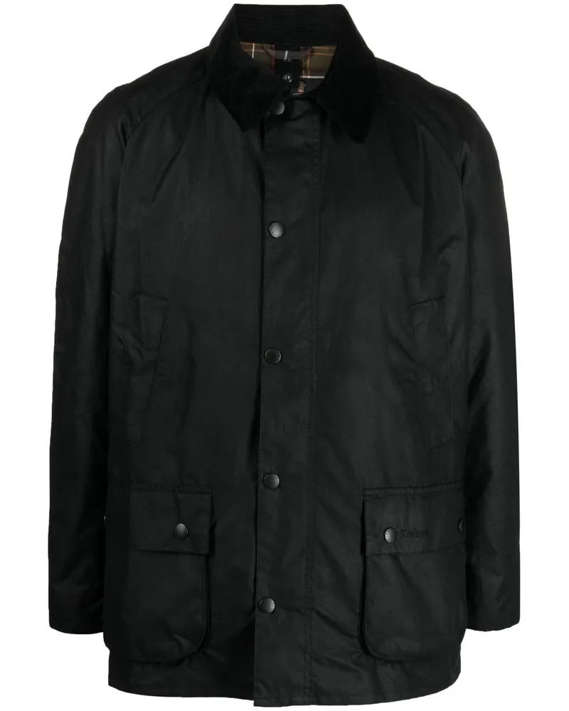 Barbour Gewachste Jacke - Schwarz Schwarz