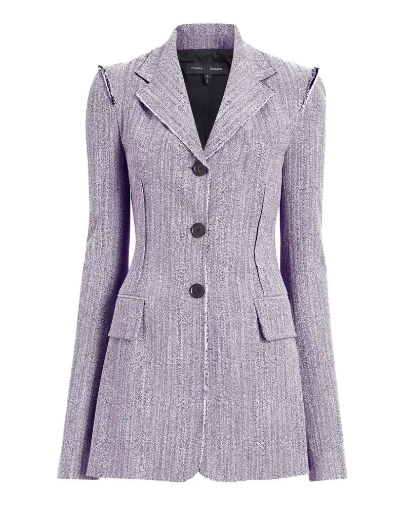 Proenza Schouler Ausgefranster Lorenza Blazer - Violett Violett