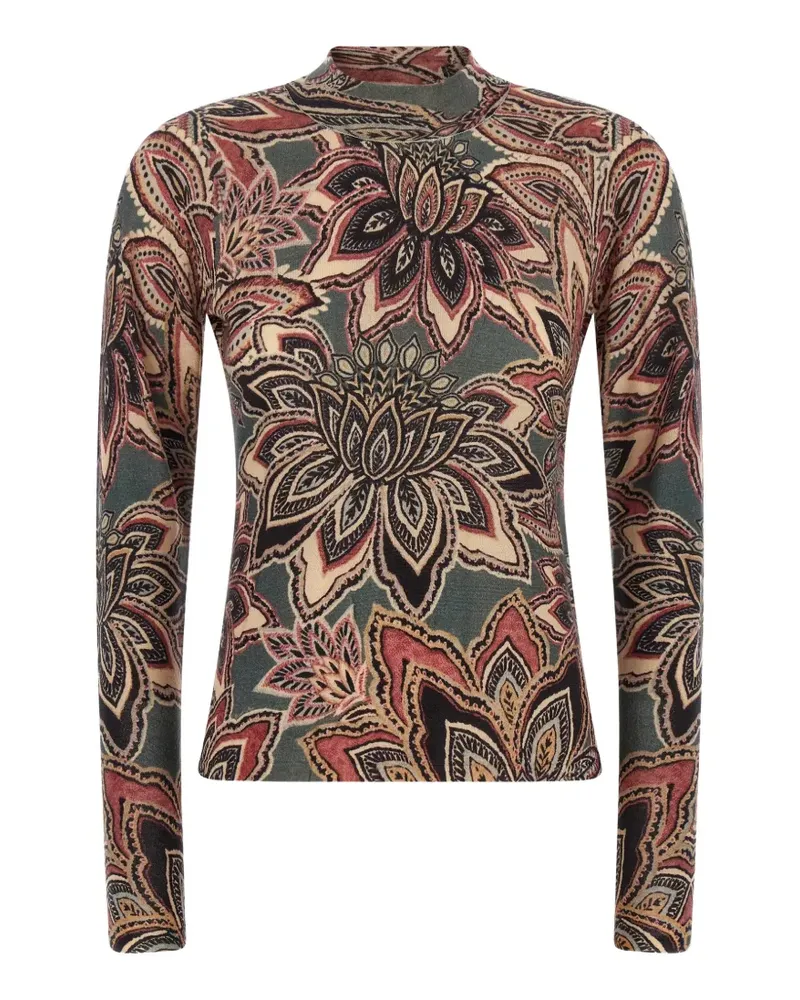 FARM Rio Tapestry floral-print top - Mehrfarbig Mehrfarbig