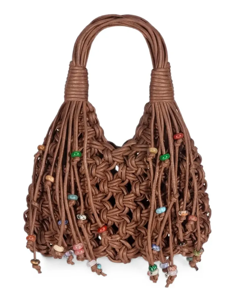 HIBOURAMA Mini Vannifique Tote Bag - Braun Braun