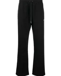 OFF-WHITE Jogginghose mit diagonalen Streifen Schwarz