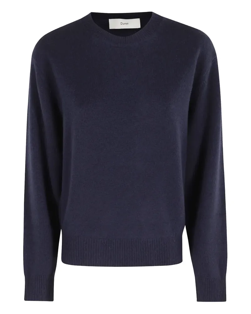 Dunst Pullover mit Rundhalsausschnitt - Blau Blau