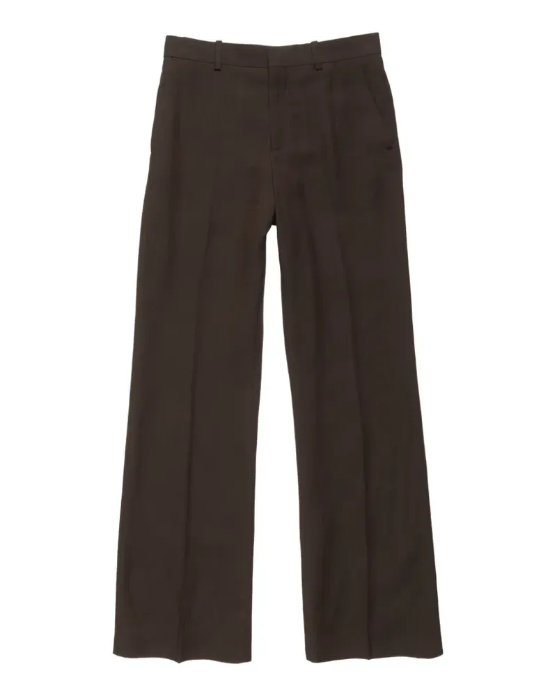 Acne Studios tailored herringbone trousers - Braun Braun