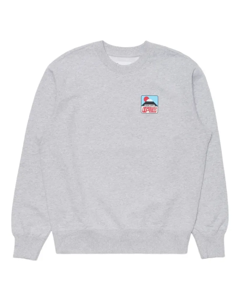 Edwin Jeans ribbed patch sweatshirt - Grau Grau