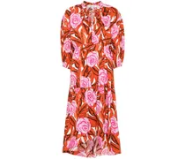 Artie Kleid mit Palm Floral-Print