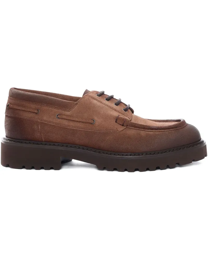 Doucal´s Derby-Schuhe aus Wildleder - Braun Braun