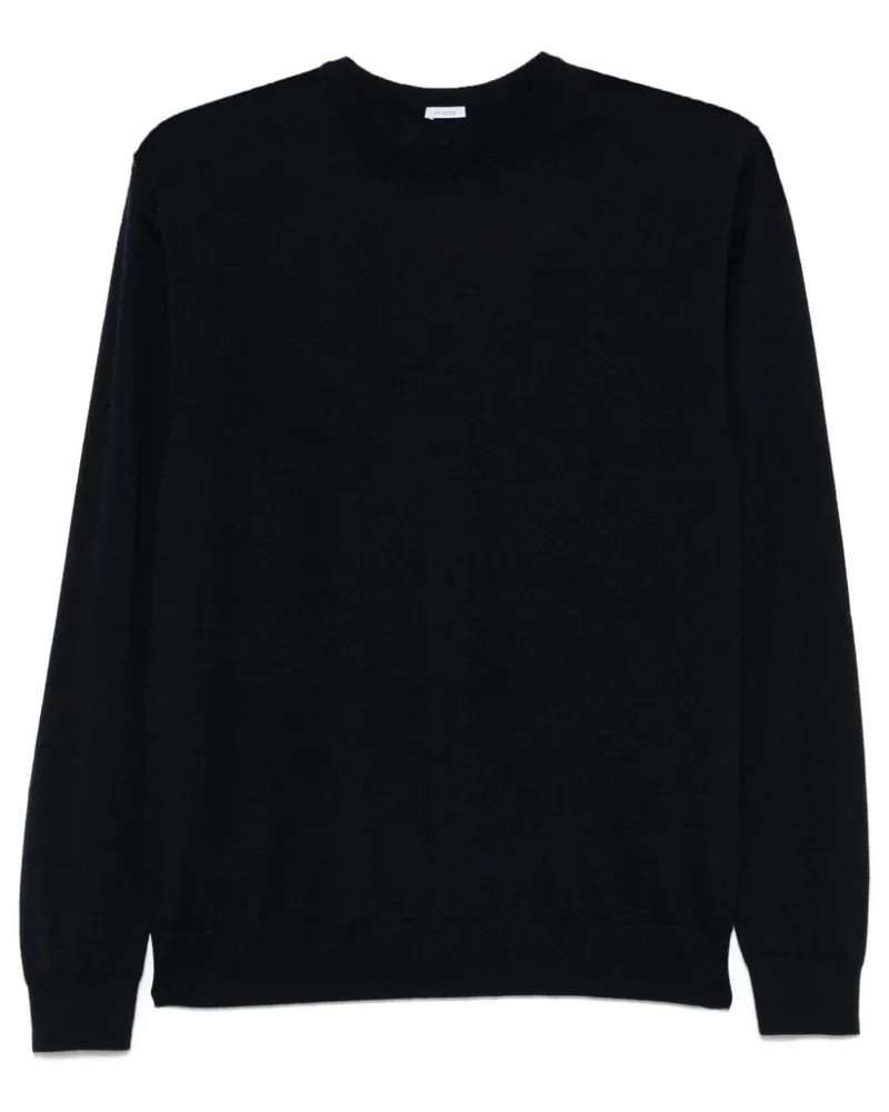 Malo crew-neck sweater Blau