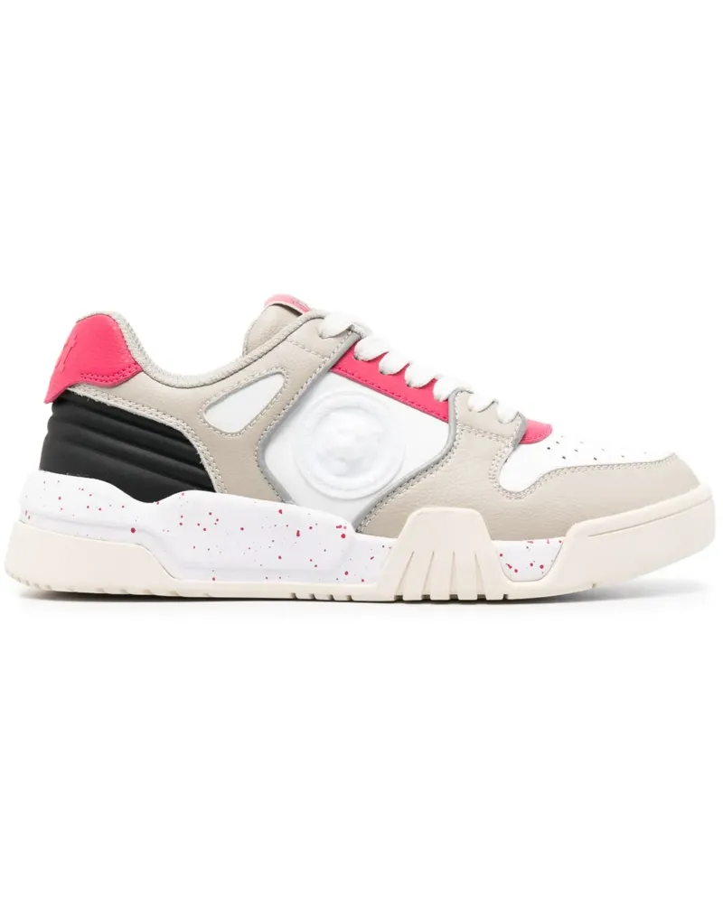 Just Cavalli Sneakers mit Kontrasteinsätzen - Weiß Weiß