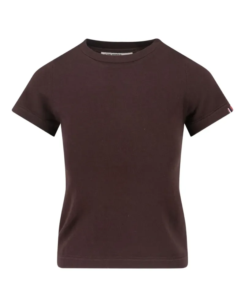 extreme cashmere America T-Shirt - Braun Braun