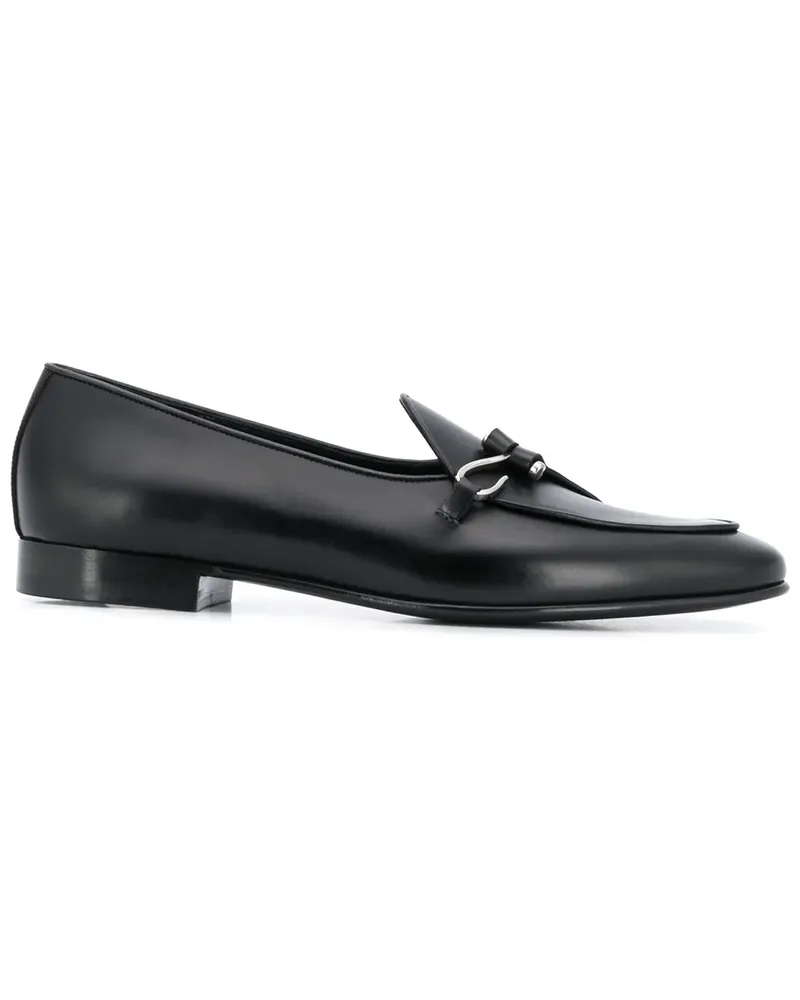 Edhèn Milano Leads' Loafer, 20mm - Schwarz Schwarz