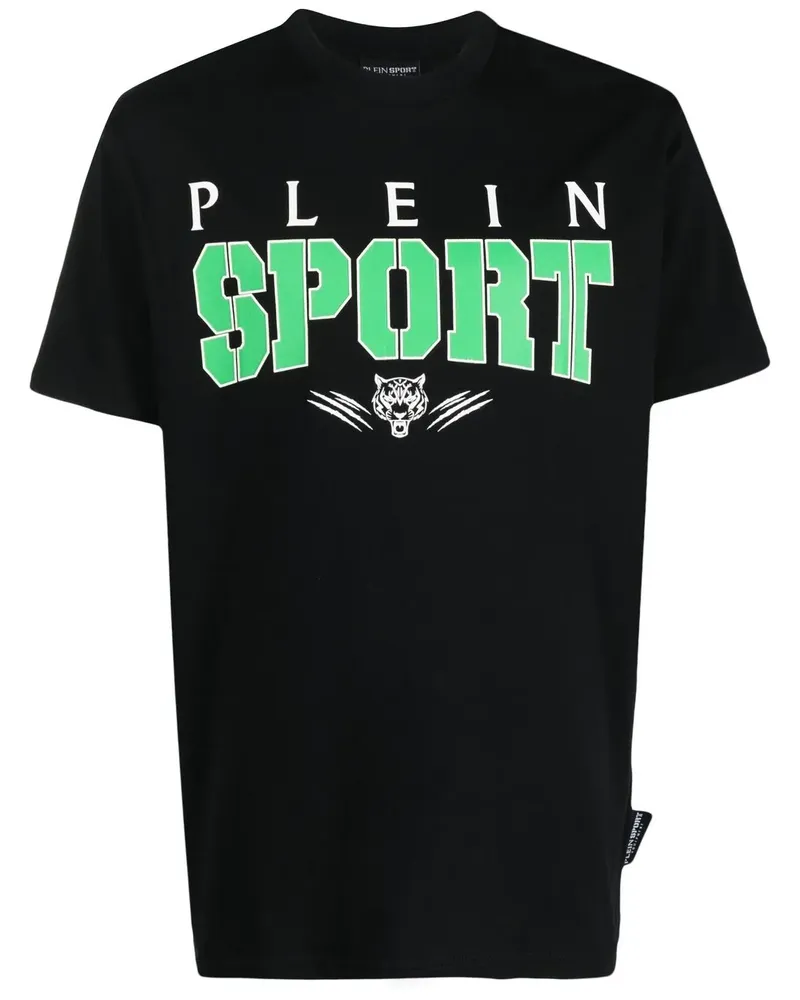 Philipp Plein T-Shirt mit Logo-Print - Schwarz Schwarz