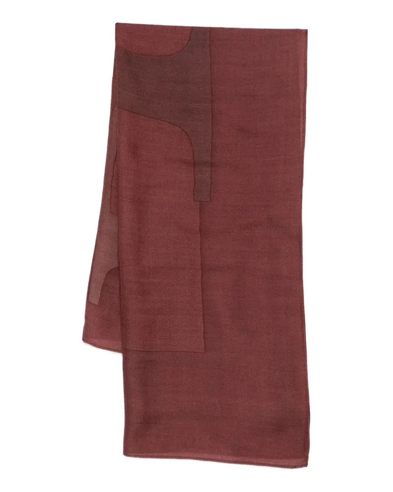 Ralph Lauren Schal mit Logo - Rot Rot