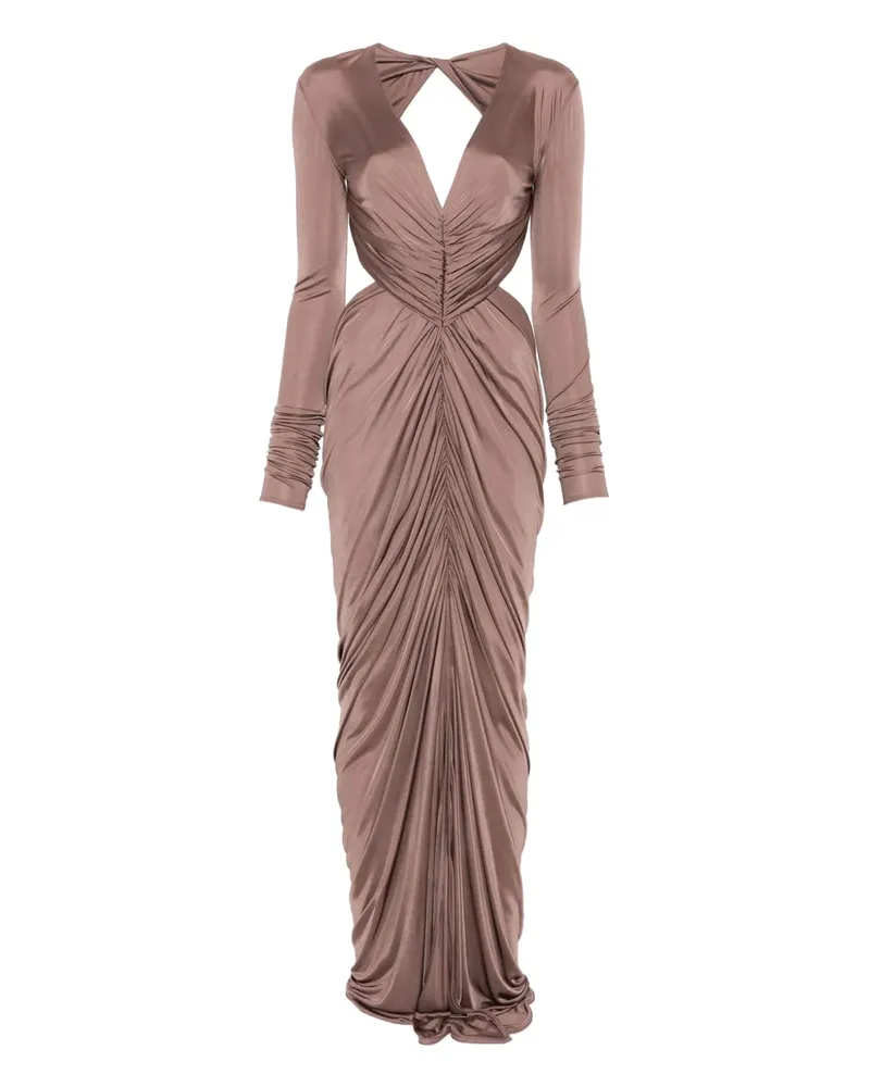 Rick Owens Lilies cut-out draped dress - Rosa Rosa