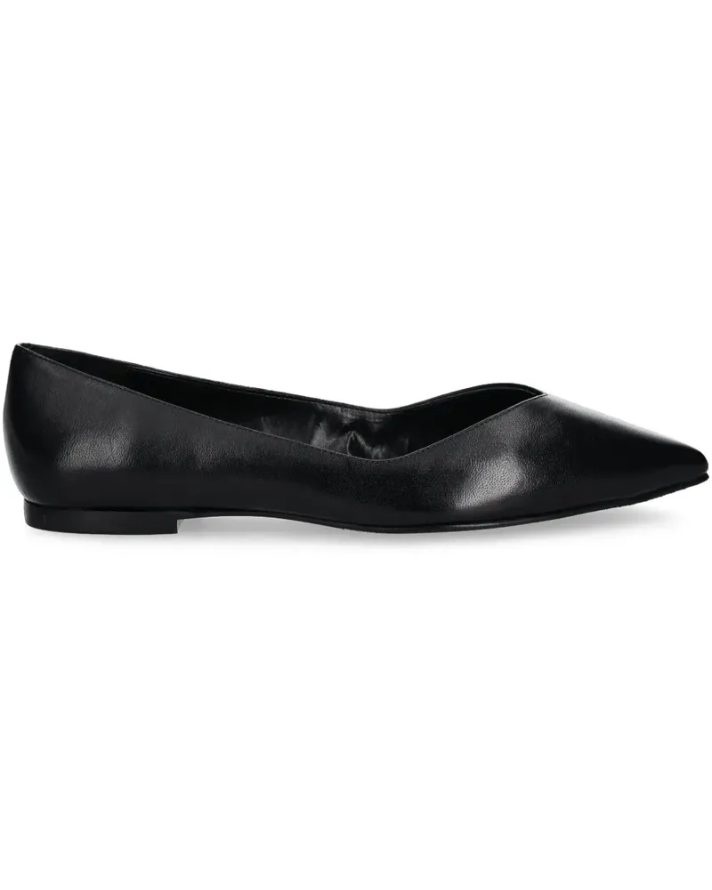HUGO BOSS Ballerinas mit spitzer Kappe - Schwarz Schwarz